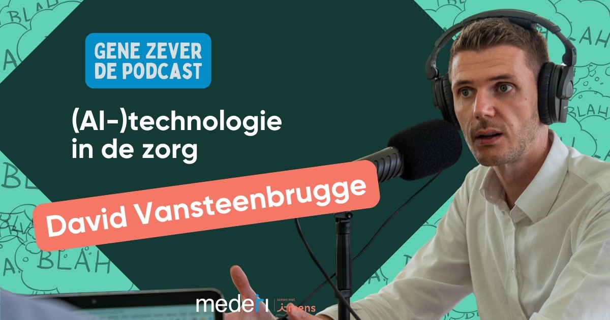 David Vansteenbrugge over (AI-)technologie in de zorg